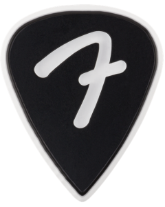 Fender F Grip 351 Picks, Black, 3