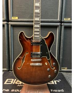 D'Angelico Premier DC Semi-Hollow Double Cutaway with Stop-Bar Tailpiece