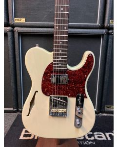 G&L Tribute Series ASAT Classic Bluesboy Semi-Hollow - Vintage White