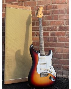 Vintage Pre-CBS 1961 Fender Stratocaster in Sunburst Serial Number 666
