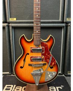 Kingston Semi-Hollow MIJ Electric Guitar 1960/70s - Sunburst