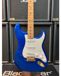 Fender 'The Strat' Stratocaster (Refinished + Modded) 1980s - Blue