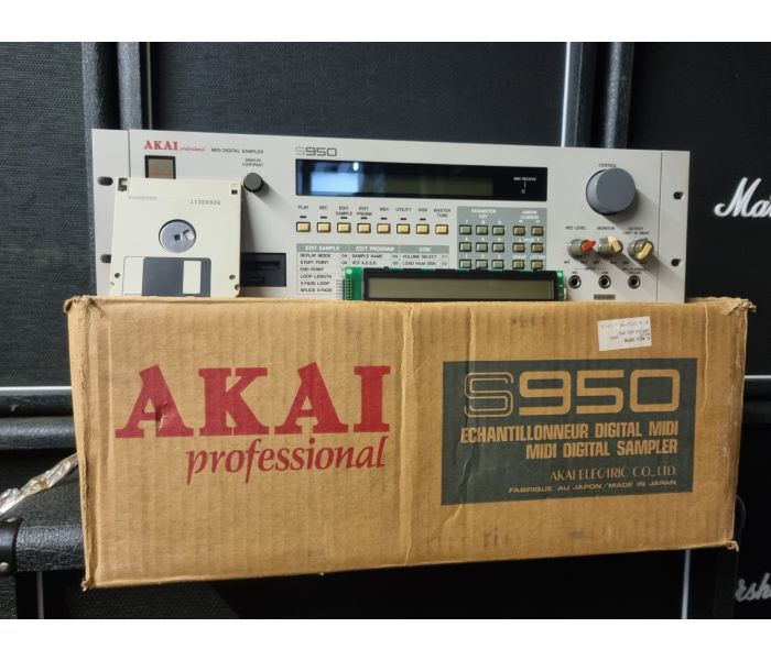 Akai s950 MIDIデジタルサンプラー Akai S950 Sampler