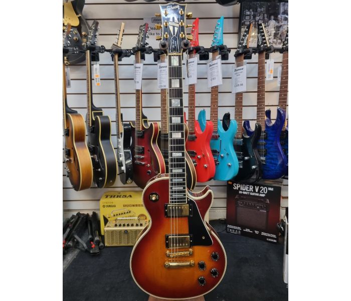 Gibson Les Paul Custom 1988年 Johnny Roadhouse Music - Gibson 1988 Les Paul Custom - Sunburst