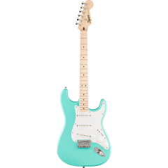 Squier Sonic Stratocaster HT, Maple Fingerboard, White Pickguard, Sea Foam Green