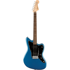 Squier Affinity Series Jazzmaster, Laurel Fingerboard, Black Pickguard, Lake Placid Blue