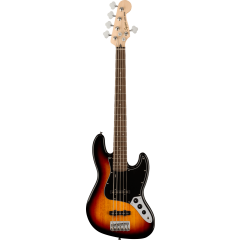 Squier Affinity Series 5-string Jazz Bass, 3-Colour Sunburst