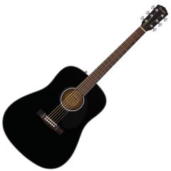 Fender CD-60S Dreadnought, Walnut Fingerboard, Black