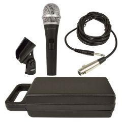 Chord DM04 Vocal Handheld Microphone With ABS Carry Case