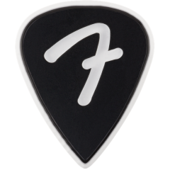 Fender F Grip 351 Picks, Black, 3