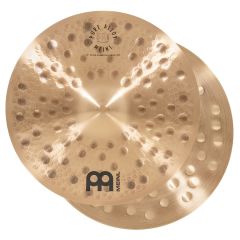 Meinl Pure Alloy Extra Hammered Hihat Cymbals - 15"