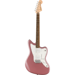 Squier Affinity Series Jazzmaster, Laurel Fingerboard, White Pickguard, Burgundy Mist