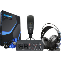 Presonus Audiobox USB 96 Studio Recording and Production Bundle