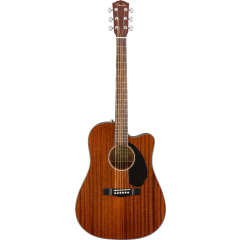 Fender CD-60SCE Dreadnought, Walnut Fingerboard, All-Mahogany