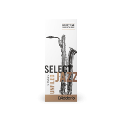 RICO JAZZ SELECT BARITONE SAX REED 2 HARD UF (5 BOX)