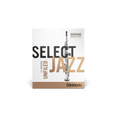 RICO JAZZ SELECT SOPRANO SAX REED 2 MEDIUM UF (10 BOX)