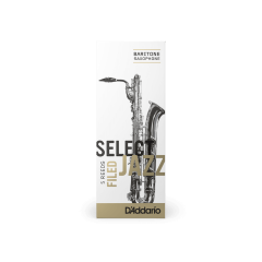 RICO JAZZ SELECT BARITONE SAX REED 2 HARD F (5 BOX)