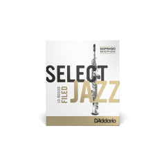 RICO JAZZ SELECT SOPRANO SAX REED 2 HARD F (10 BOX)