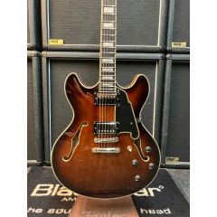 D'Angelico Premier DC Semi-Hollow Double Cutaway with Stop-Bar Tailpiece