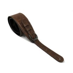 LeatherGraft 2.5" Fab Softy Guitar Strap Brown