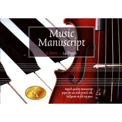 Music Manuscript Book