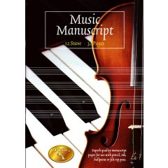 Music Manuscript Book