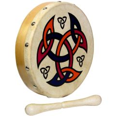 Glenluce 8inch Bodhran, Shield design