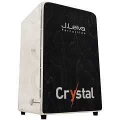 Leiva Crystal Cajon, 6 String Clear