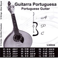 Carvalho Guitarra String Set