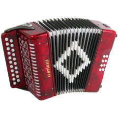 Scarlatti B/C Melodeon, Red