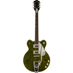 Gretsch G2604T Limited Edition Streamliner Rally II Centre Block with Bigsby, Rally Green Stain