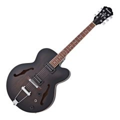 Ibanez AF55 Artcore Trans Black Flat Guitar