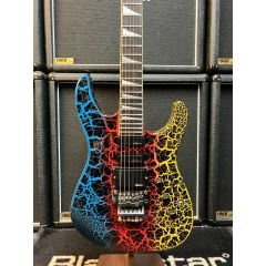 Charvel MIJ Model 6 HSS 1980s - Rainbow Crackle