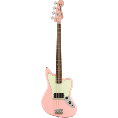 Squier FSR Affinity Series Jaguar Bass H, Laurel Fingerboard, Mint Pickguard, Matching Headstock, Shell Pink