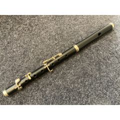 Miller Browne 2 Piece 5 Key Marching Flute, Bb High Pitch