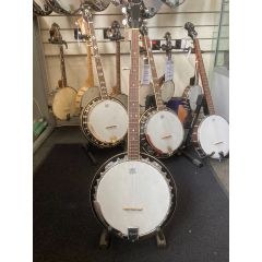 Ozark 5-String Banjo White Binding