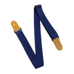 LeatherGraft 2" Cotton Webbing Guitar Strap Navy