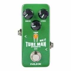 NUX Tube Man MKII Tubescreamer/Overdrive Guitar Effects Pedal 