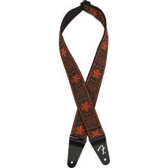 Fender Pasadena Woven Strap - Orange Wallflower