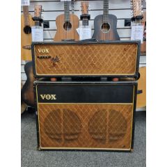 Vox 1962 AC30 Vintage Bass Head and Cab (Pre-Owned)