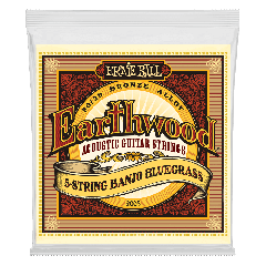 Ernie Ball Earthwood 5 String Bluegrass Banjo Strings