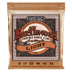 Ernie Ball Earthwood Phos Bronze Light acoustic guitar strings