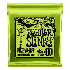 Ernie Ball Regular Slinky 10-46 electric guitar strings