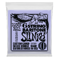 Ernie Ball 6-String Baritone guitar strings 13-72