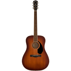 Fender PD-220E Dreadnought, All Mahogany, Ovangkol Fingerboard, Aged Cognac Burst