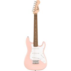 Squier Mini Stratocaster, Laurel Fingerboard, Shell Pink