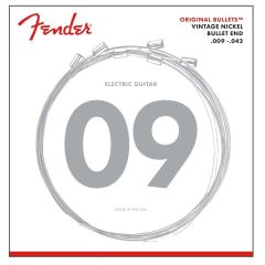 Fender 3150L Pure Nickel Bullet End 9-42 Electric Guitar Strings