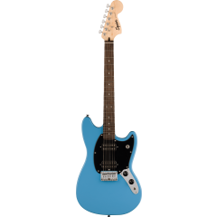 Squier Sonic Mustang HH, Laurel Fingerboard, Black Pickguard, California Blue