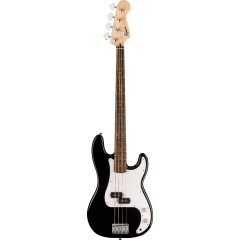 Squier Sonic Precision Bass, Laurel Fingerboard, White Pickguard, Black