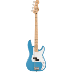 Squier Sonic Precision Bass, Maple Fingerboard, White Pickguard, California Blue